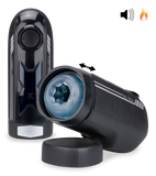 Turbo Pleasure thrusting heated masturbator with audio feature