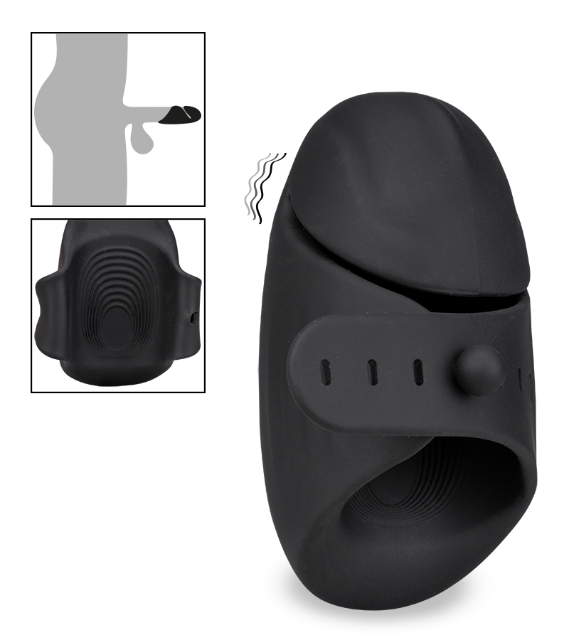 Turbulence adjustable vibrating masturbator