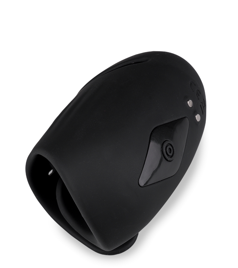 Turbulence adjustable vibrating masturbator