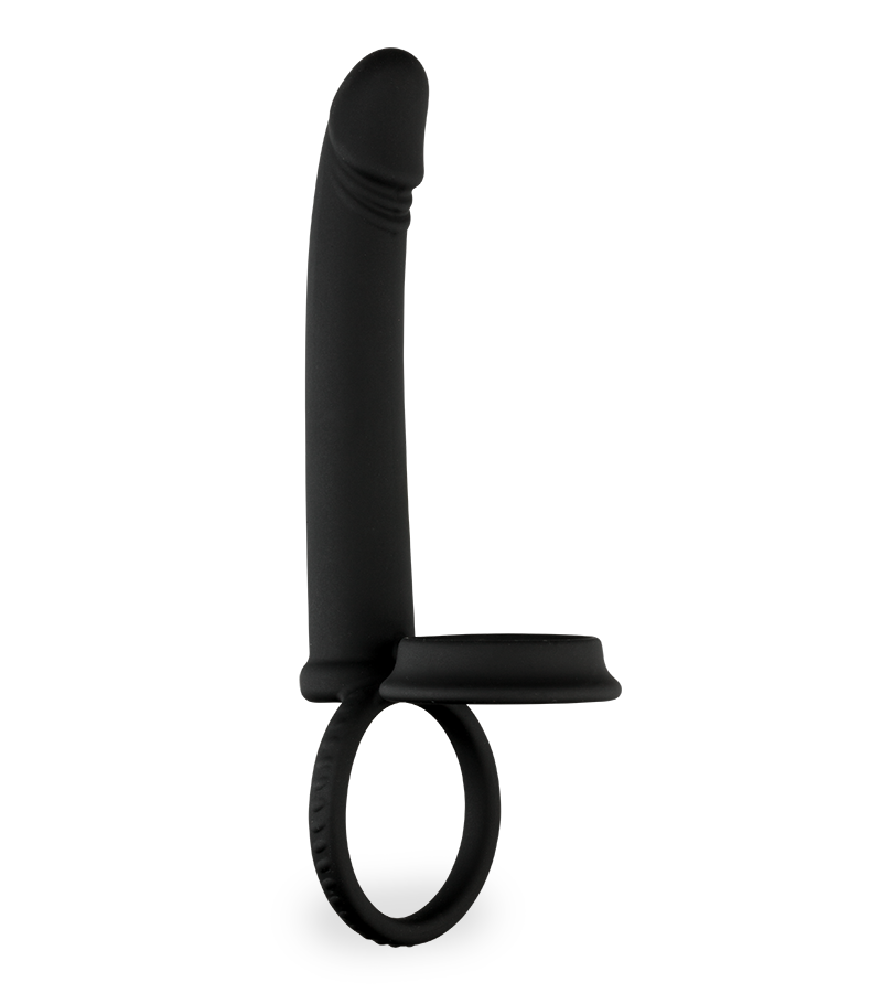 Twilight double cock ring and butt plug