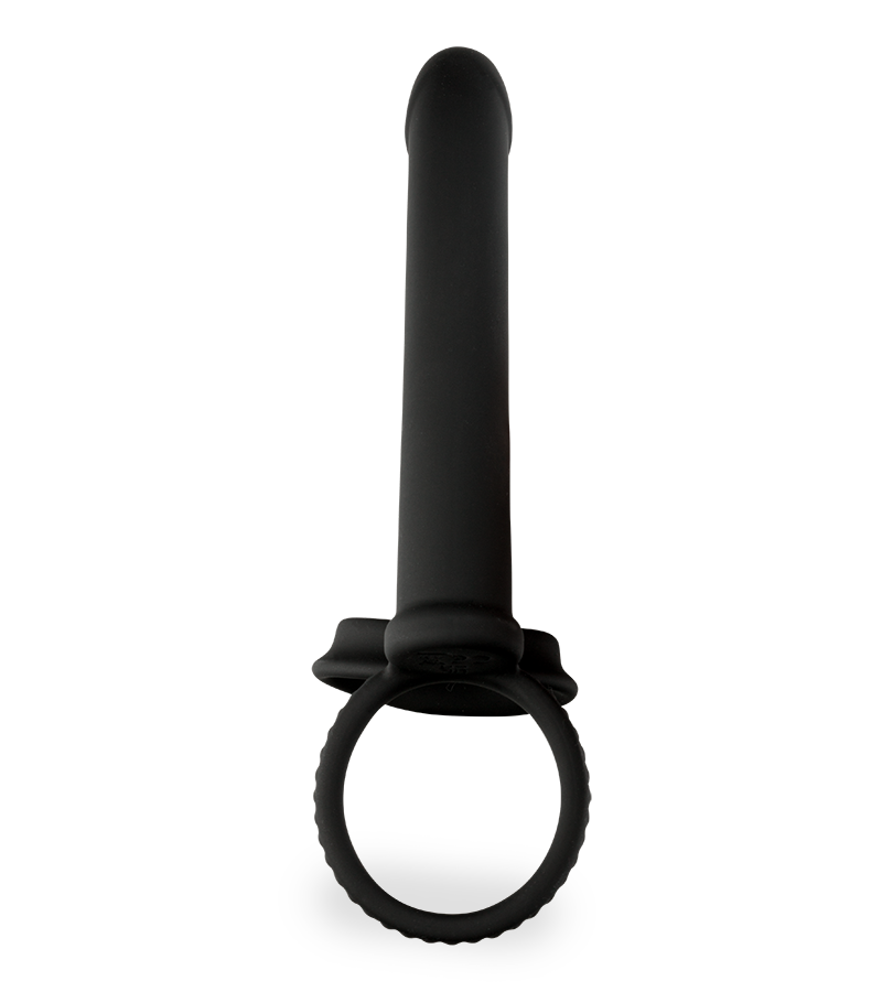 Twilight double cock ring and butt plug