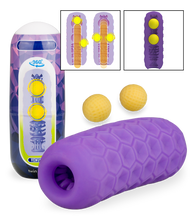 Load image into Gallery viewer, Twin Balls manual male masturbator