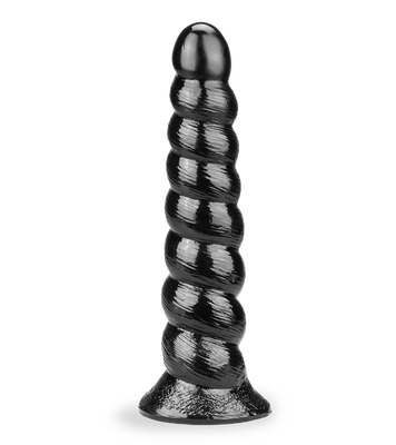 Twist suction cup unicorn dildo