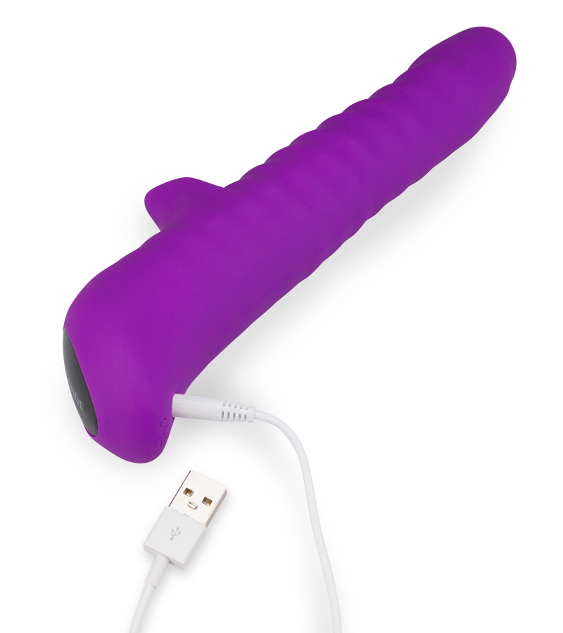 Twisty rotating vibrator