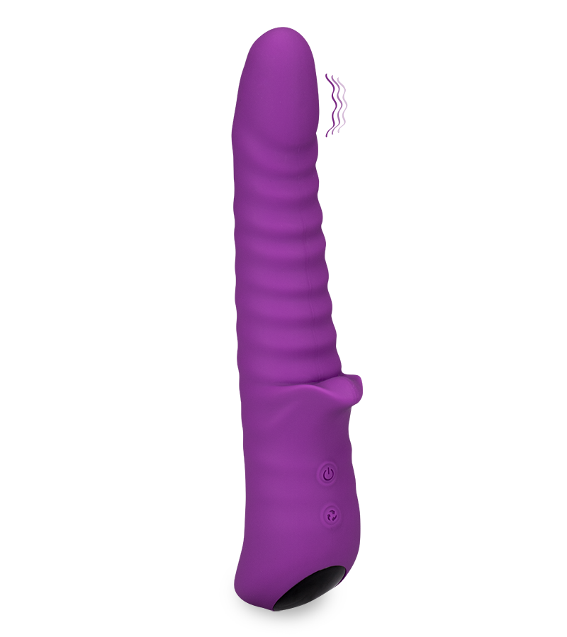 Twisty rotating vibrator