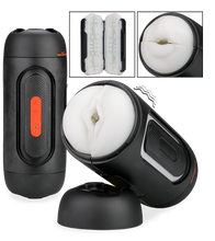 Load image into Gallery viewer, Tyron double-ended vibrating masturbator