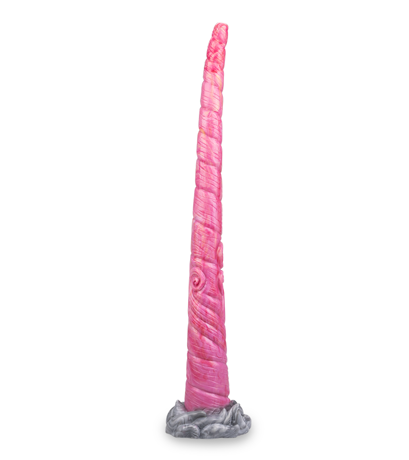 Unicorn suction cup dildo 17.75 inches