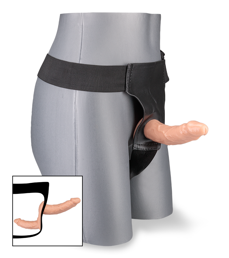 Union realistic double strap-on dildo