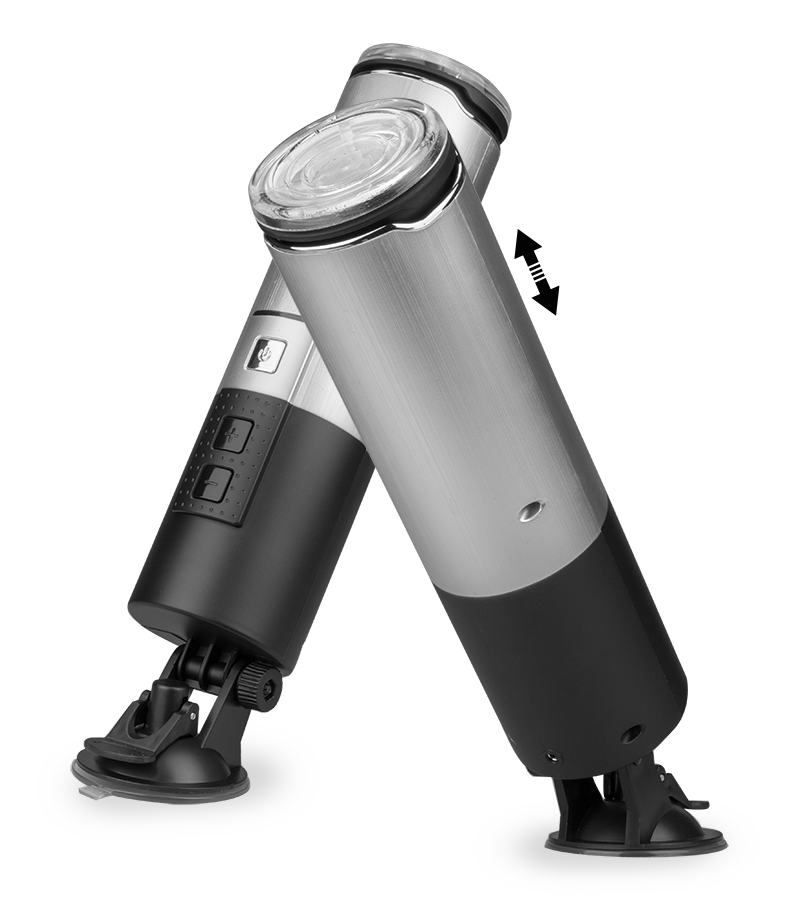 Upper cup thrusting automatic masturbator