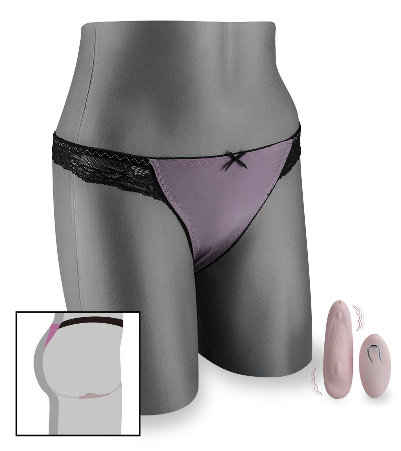 USB wireless remote control vibrating knickers