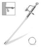 Venera pierced urethral dilator with sperm stopper