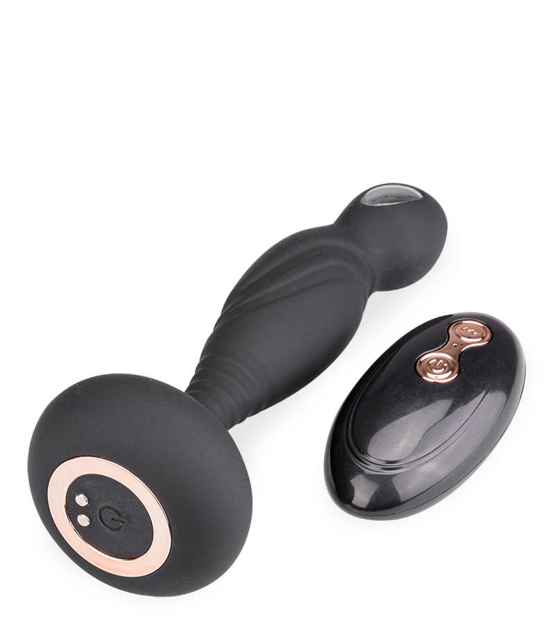 Venezia vibrating prostate massager with electrostimulation