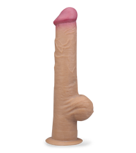 Load image into Gallery viewer, Very realistic double layer suction cup handle dildo 13.00 inches