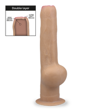 Load image into Gallery viewer, Very realistic suction cup dildo with foreskin and handle