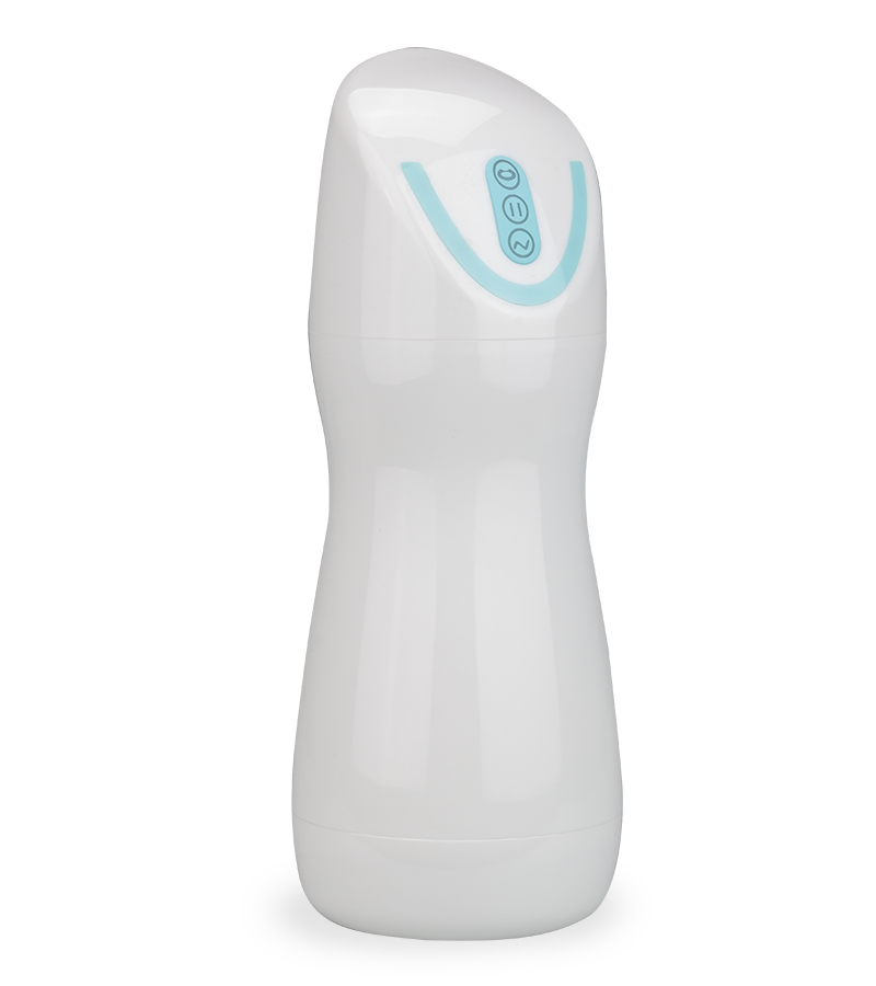 Vibe vibrating and sucking masturbator