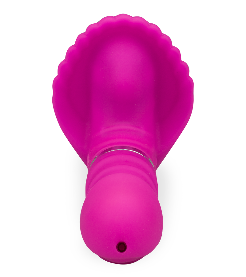 Vibrant air remote control clitoral stimulator