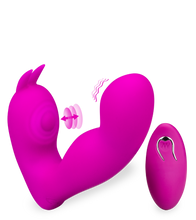 Load image into Gallery viewer, Vibrating and throbbing G-spot and clit stimulator 12 modes