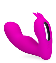 Load image into Gallery viewer, Vibrating and throbbing G-spot and clit stimulator 12 modes