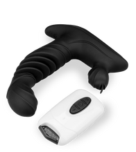 Load image into Gallery viewer, Vibrating and thrusting dildo clitoris stimulator 20 modes