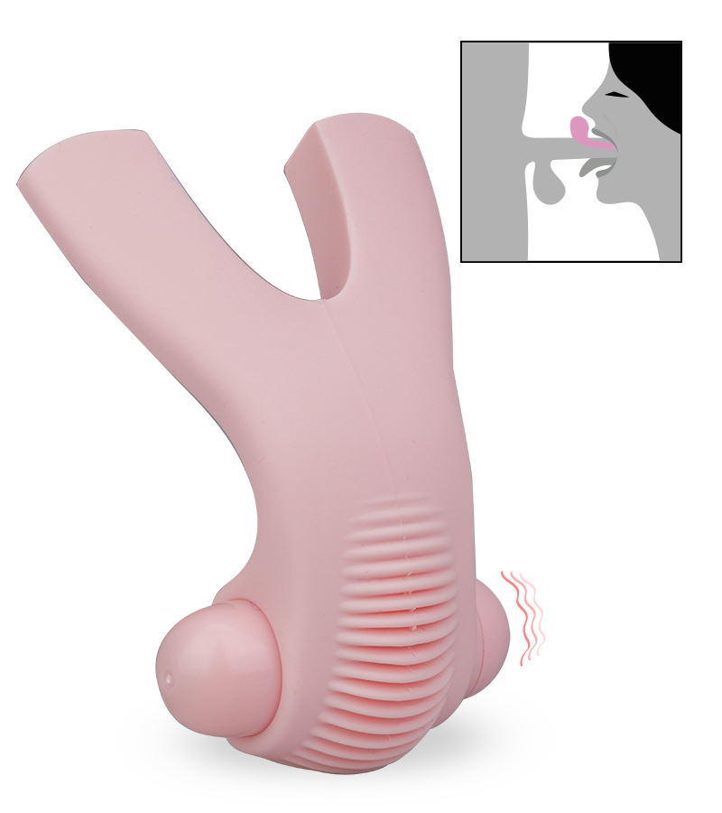 Vibrating blow job stimulator