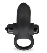 Load image into Gallery viewer, Vibrating cock ring with clit stimulator