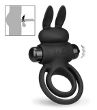 Vibrating double cock ring 10 modes