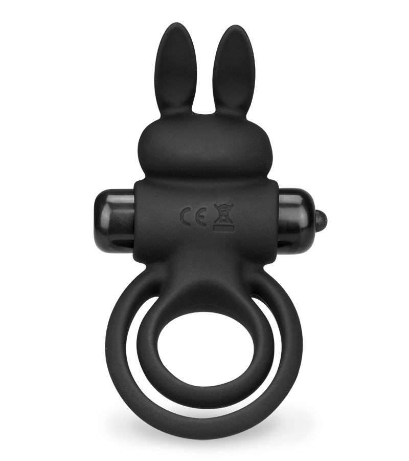 Vibrating double cock ring 10 modes