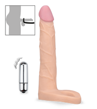 Load image into Gallery viewer, Vibrating double penetration dildo for couples