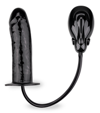 Load image into Gallery viewer, Vibrating inflatable dildo with automatic pump