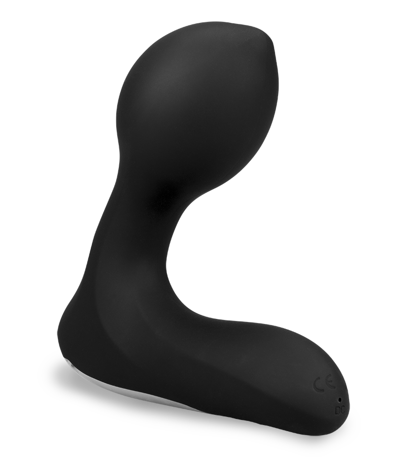 Vibrating inflatable prostate orgasm toy