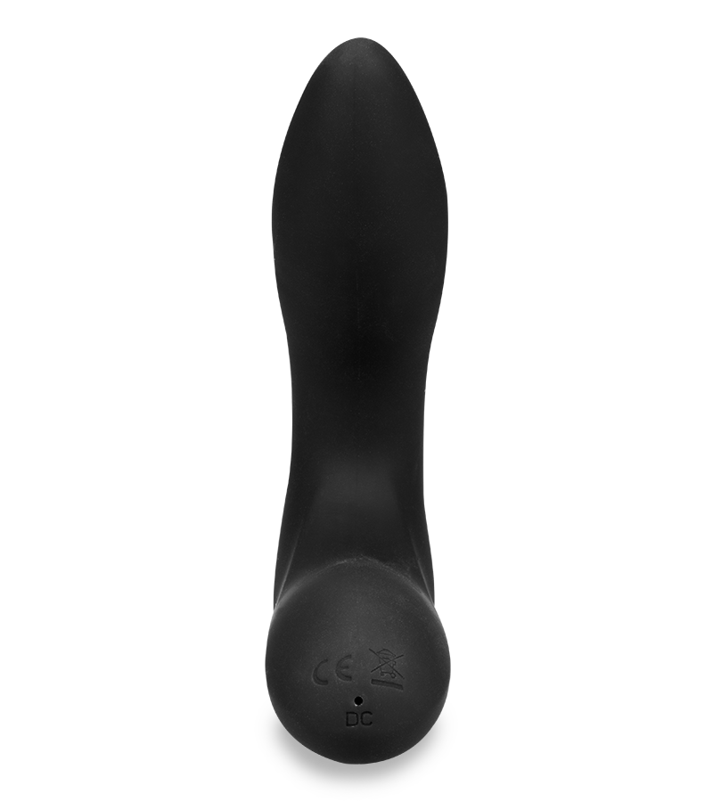 Vibrating inflatable prostate orgasm toy