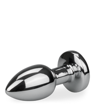 Load image into Gallery viewer, Vibrating light-up bejewelled anal plug