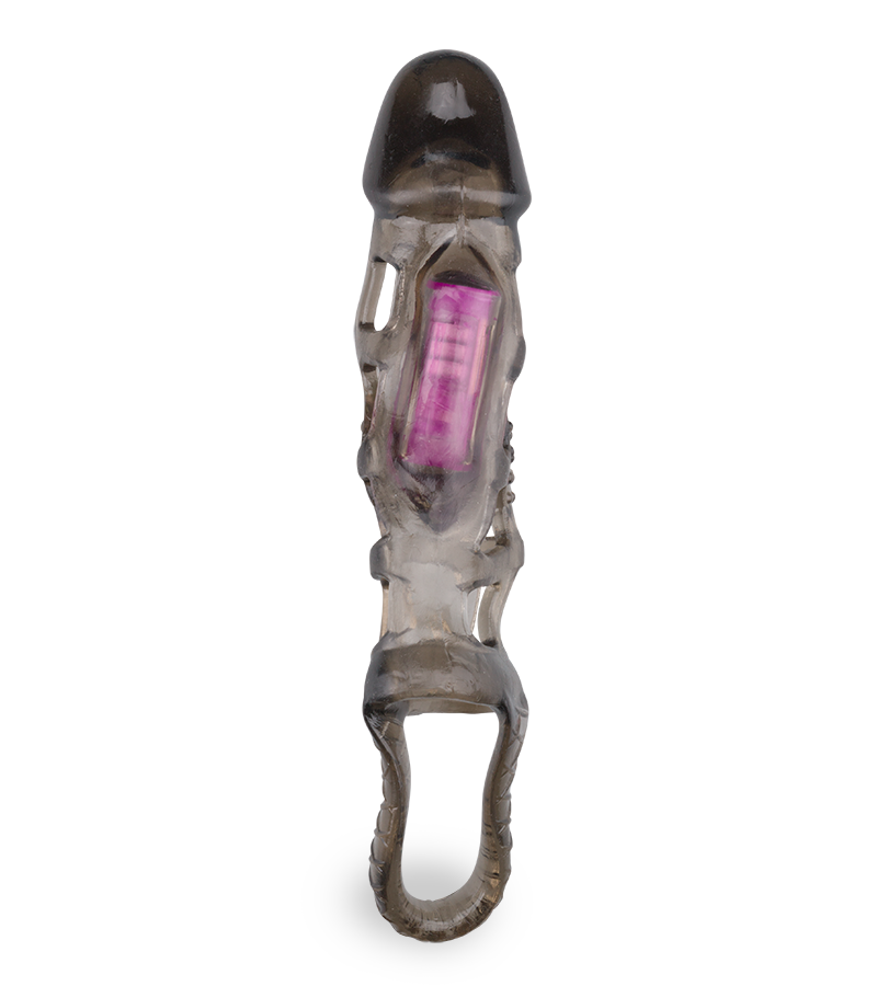 Vibrating penis cage sleeve