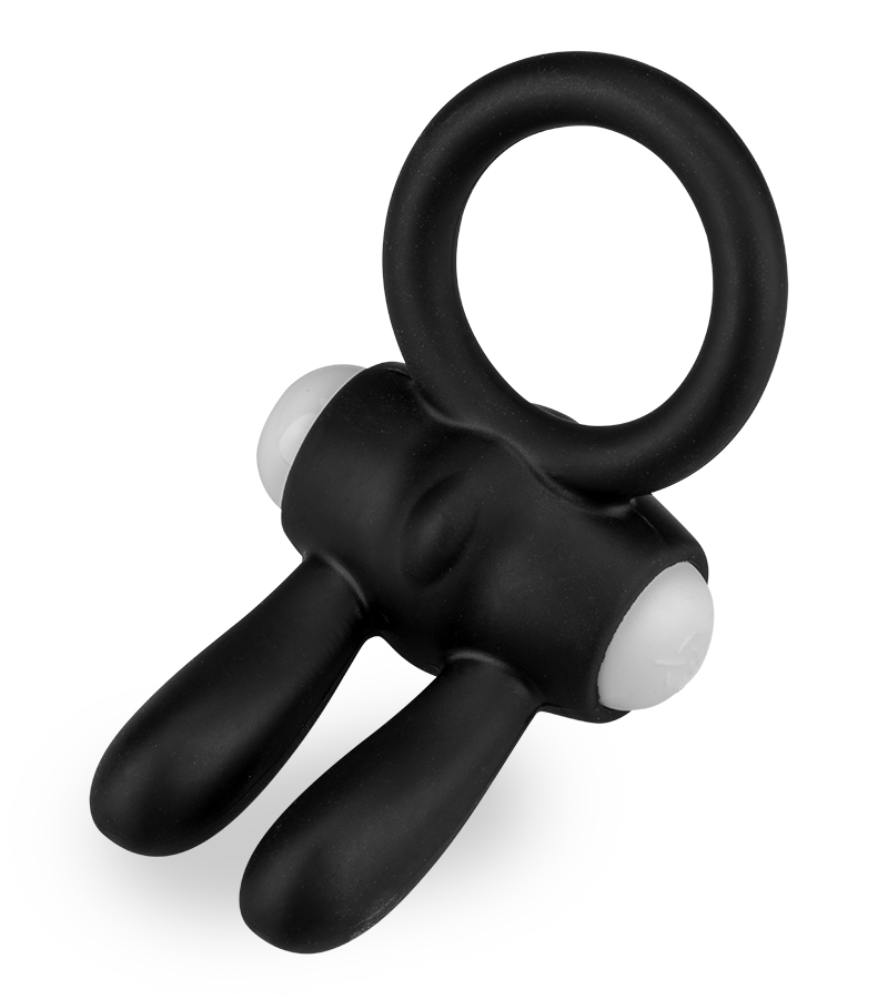 Vibrating rabbit cock ring