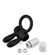 Load image into Gallery viewer, Vibrating rabbit cock ring