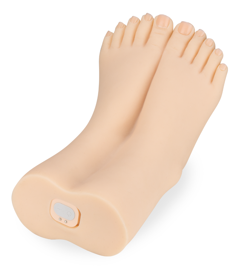 Vibrating realistic feet 4.00 lb