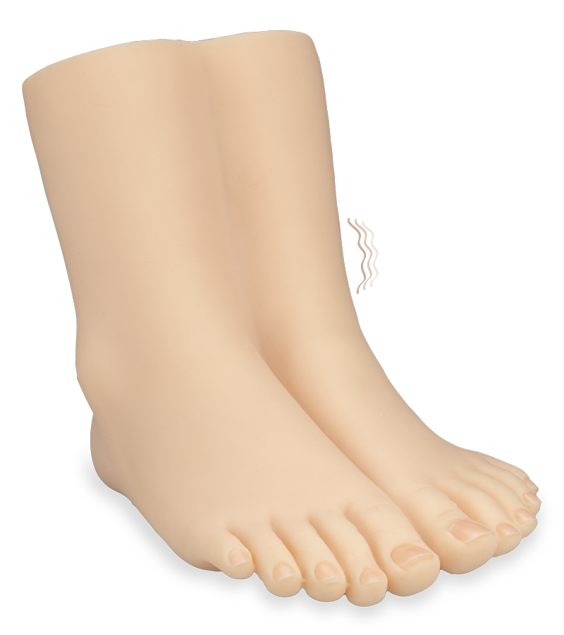 Vibrating realistic feet 4.00 lb
