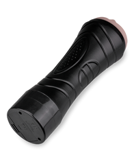 Load image into Gallery viewer, Vibrating realistic vagina masturbator