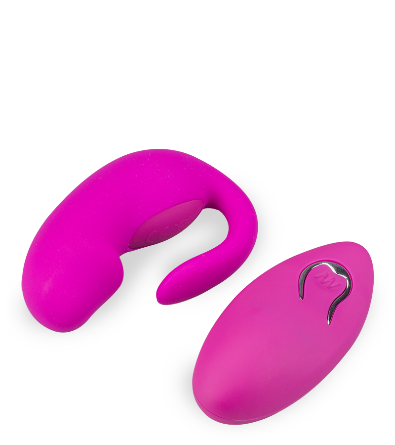 Vibrating remote control clitoris stimulator