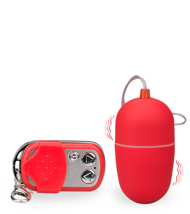 Vibrating remote control love egg