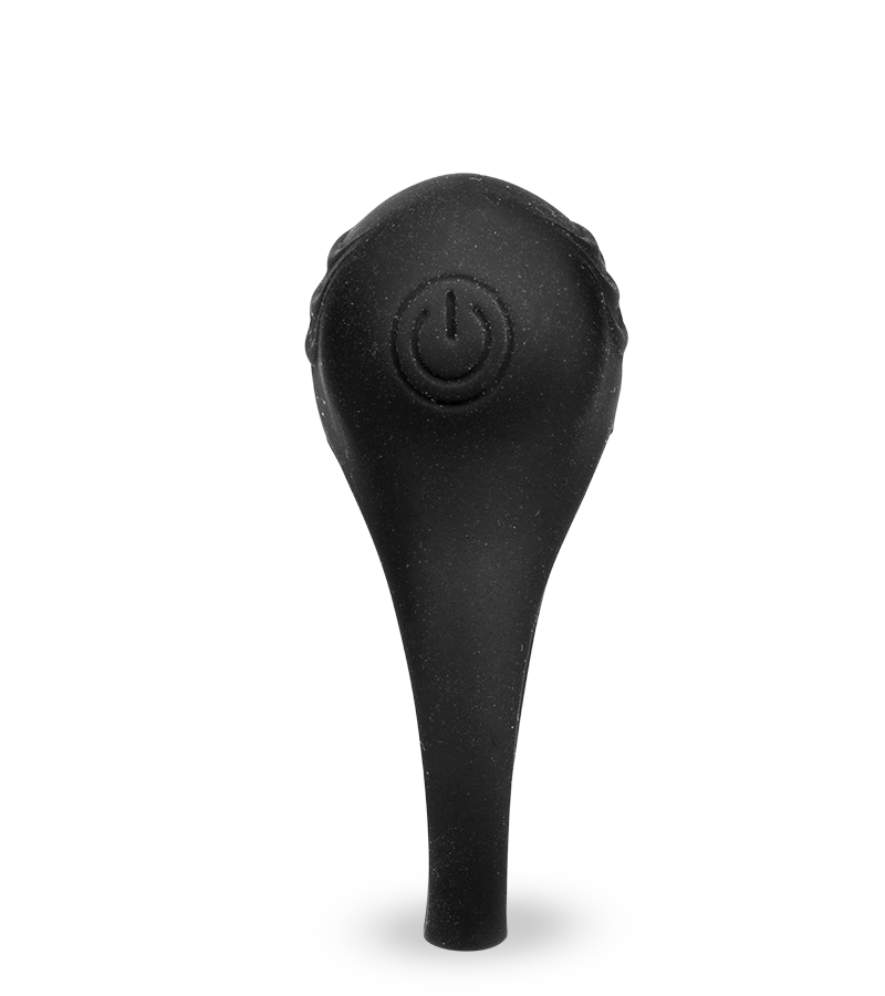 Vibrating ribbed wave cock ring