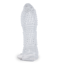 Load image into Gallery viewer, Vibrating spiky-texture penis sleeve