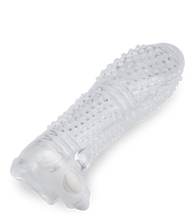 Load image into Gallery viewer, Vibrating spiky-texture penis sleeve