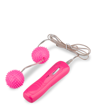 Load image into Gallery viewer, Vibrating textured Ben Wa balls