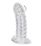 Vibrating textured penis sleeve