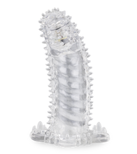 Load image into Gallery viewer, Vibrating textured penis sleeve