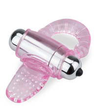 Load image into Gallery viewer, Vibrating tongue cock ring