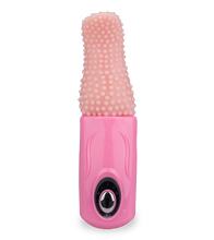 Load image into Gallery viewer, Vibrating tongue-shaped clit and vagina stimulator
