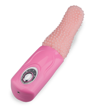 Load image into Gallery viewer, Vibrating tongue-shaped clit and vagina stimulator