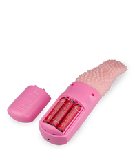 Load image into Gallery viewer, Vibrating tongue-shaped clit and vagina stimulator